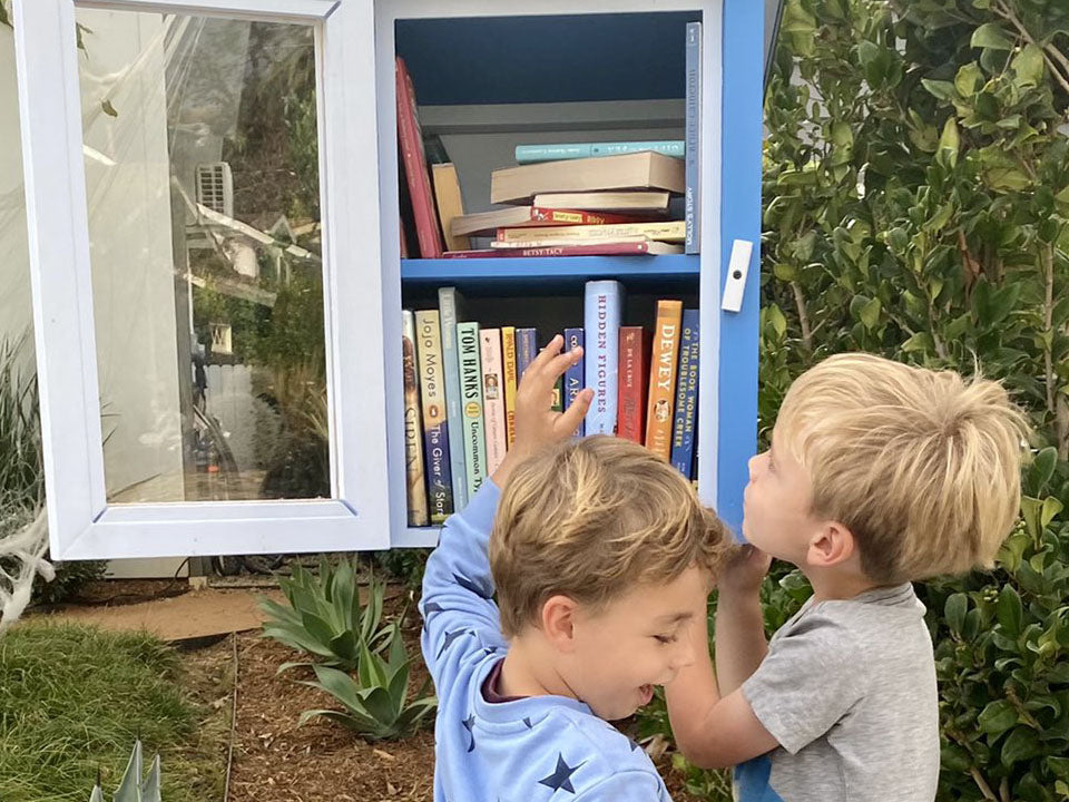 #TEAMMOLLY Little Free Library Opens